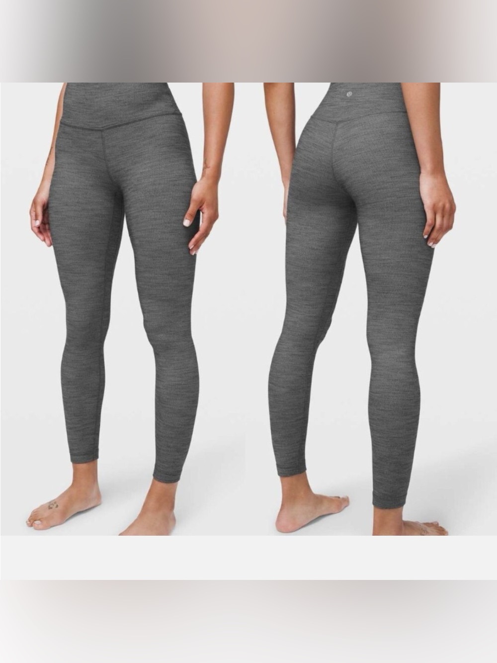Lululemon Heathered Gray Align Leggings